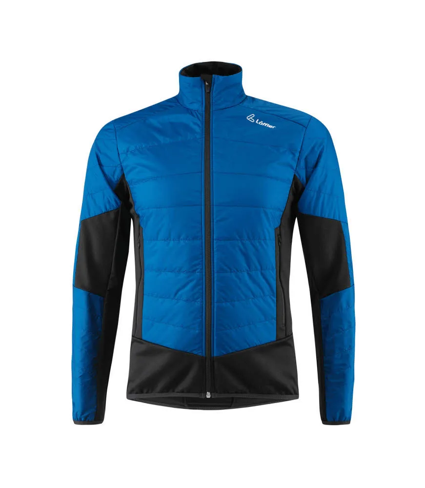 Löffler HYBRIDJACKET ATHLETICA PL60 Herren Langlaufjacke marin