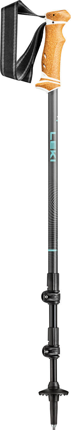 LEKI LHASA Wanderstöcke Trekkingstöcke Verstellbar Unisex dunkelgrau