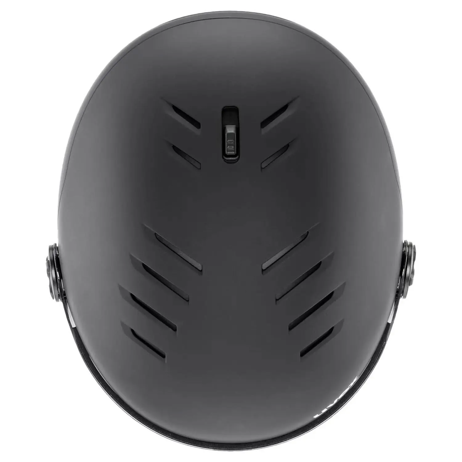 Uvex wanted visor pro V Skihelm Visier Belüftungssystem Fidlock Unisex schwarz matt