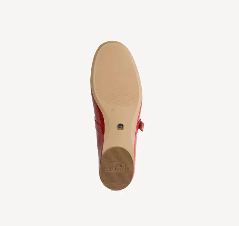 Tamaris Damen Ballerina Riemchenballerina rot