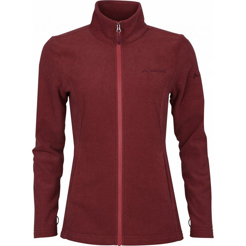 Vaude Ragga Jacke Damen Fleecejacke rot