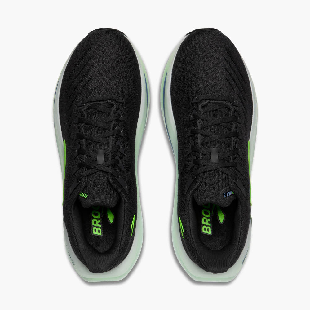 Brooks Glycerin Max 2 Herren Joggingschuhe Laufschuhe schwarz/grün
