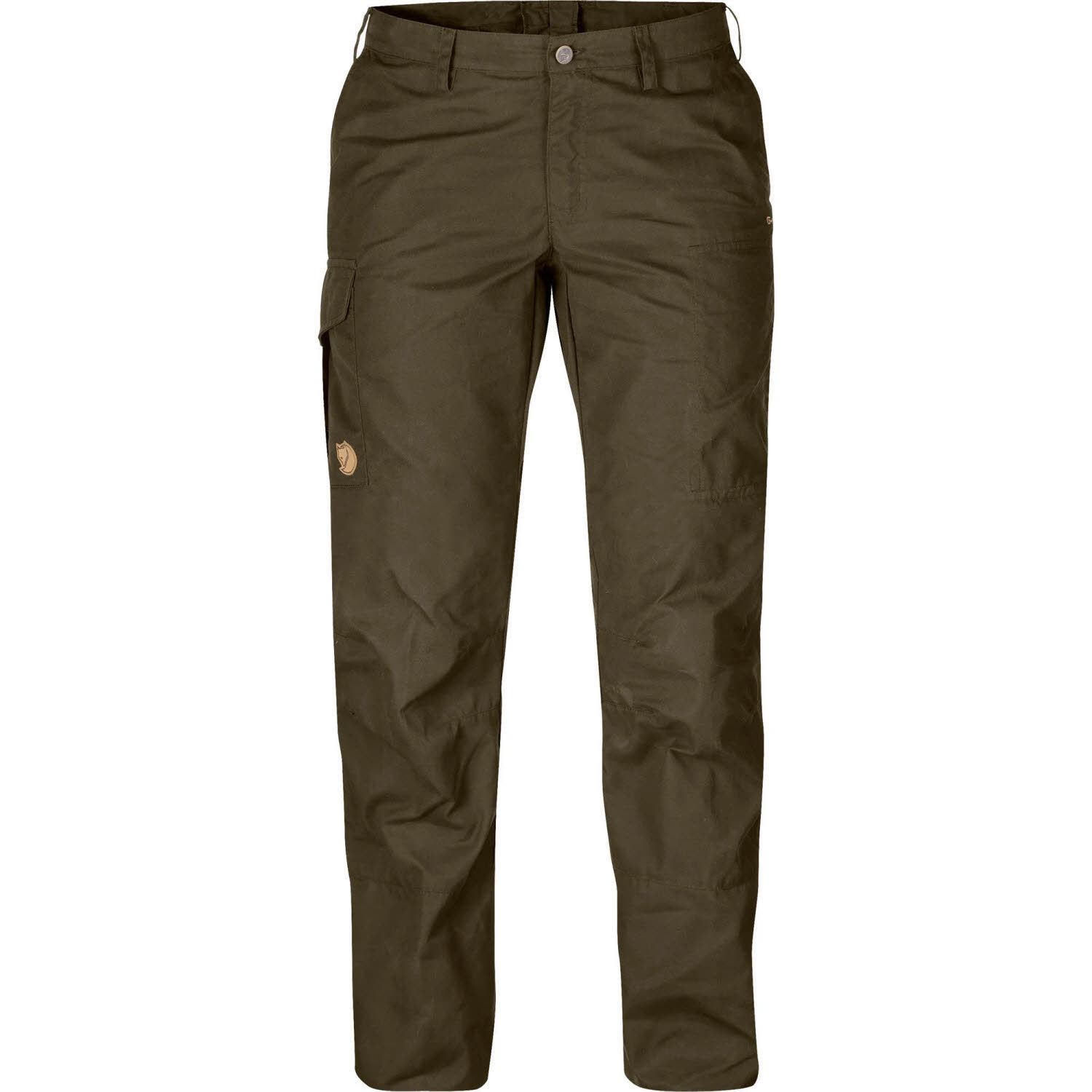 Fjällräven Karla Pro Trousers W Damen Wanderhose Trekkinghose ungefüttert dark olive