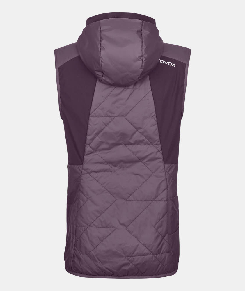 Ortovox SWISSWOOL PIZ BOÈ VEST W Damen Daunenjacke ärmellos wild berry
