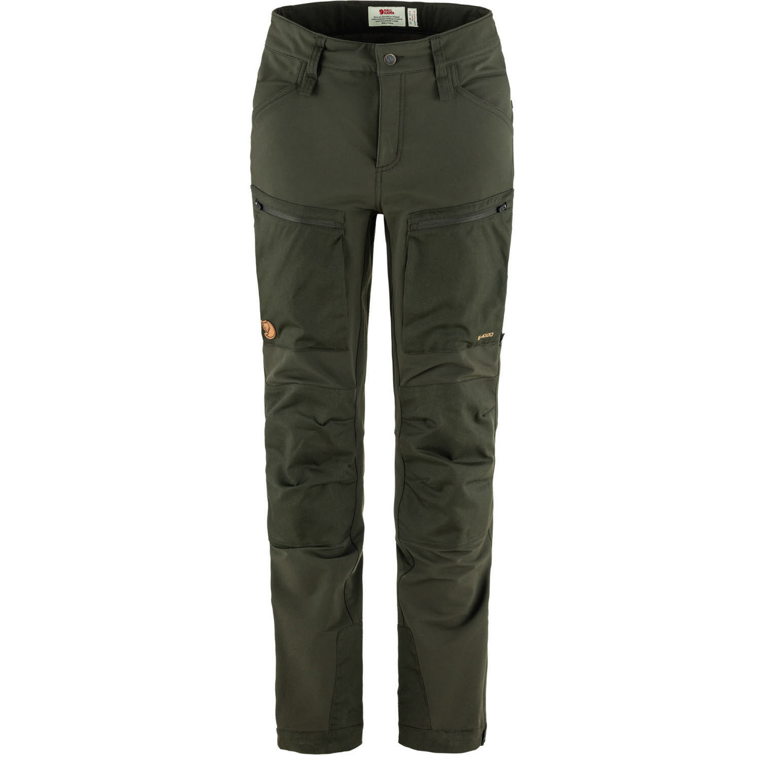 Fjällräven Keb Agile Winter Trousers W Damen Wanderhose gefüttert deep forest
