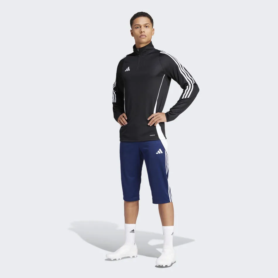 adidas Tiro 24 Herren 3/4 - Sporthose blau/weiß