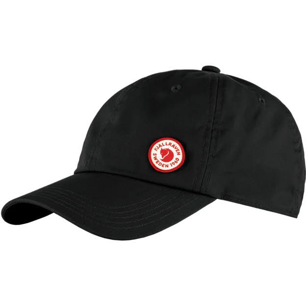 Fjällräven Logo Cap Kappe schwarz