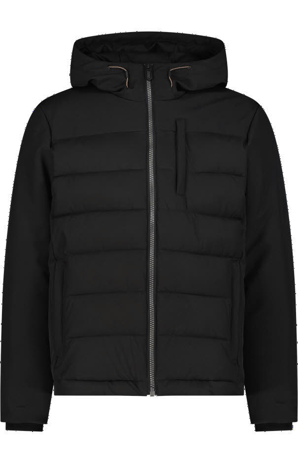 CAMPAGNOLO MAN JACKET FIX HOOD Freizeitjacken Herren nero