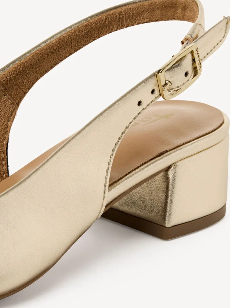 Tamaris Slingpumps Damen metallic