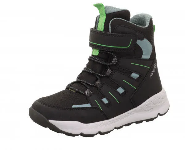 Superfit FREE RIDE Boots Stiefelette Herren Jungen schwarz grün