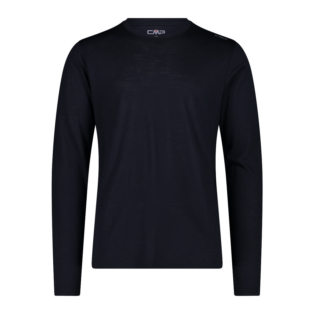 CMP KILDAR T-SHIRT Herren Sweatshirt Shirt langarm Merino black blue