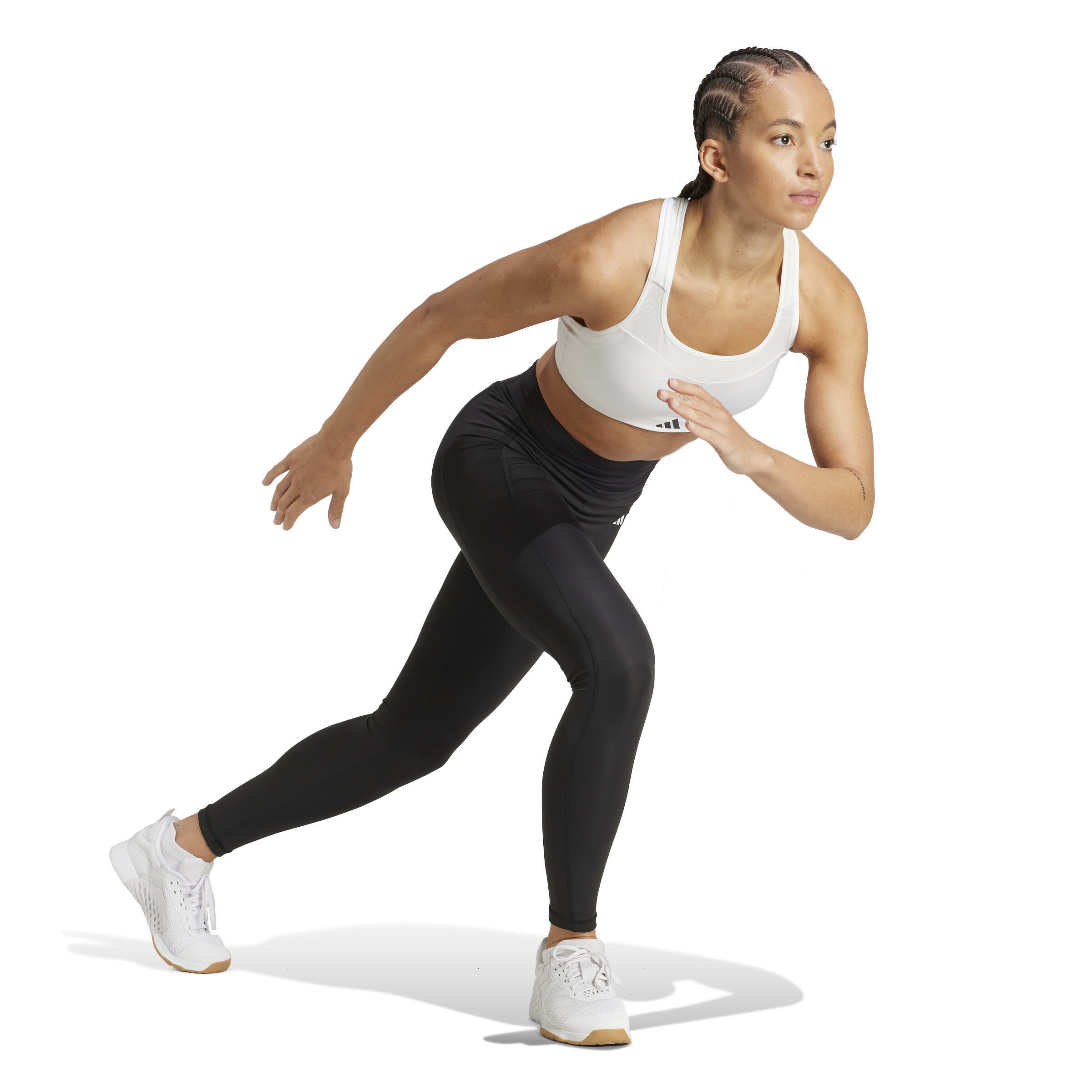adidas TLRD Impact Training High Support BH Damen Sport-BH weiß