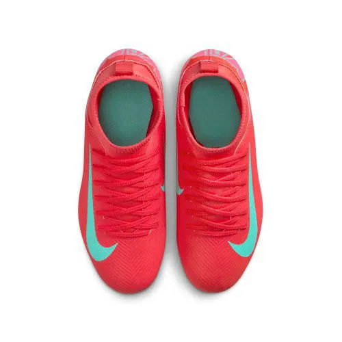 Nike JR Superfly 10 Club Fg/Mg Fußballschuhe Kinder orangerot