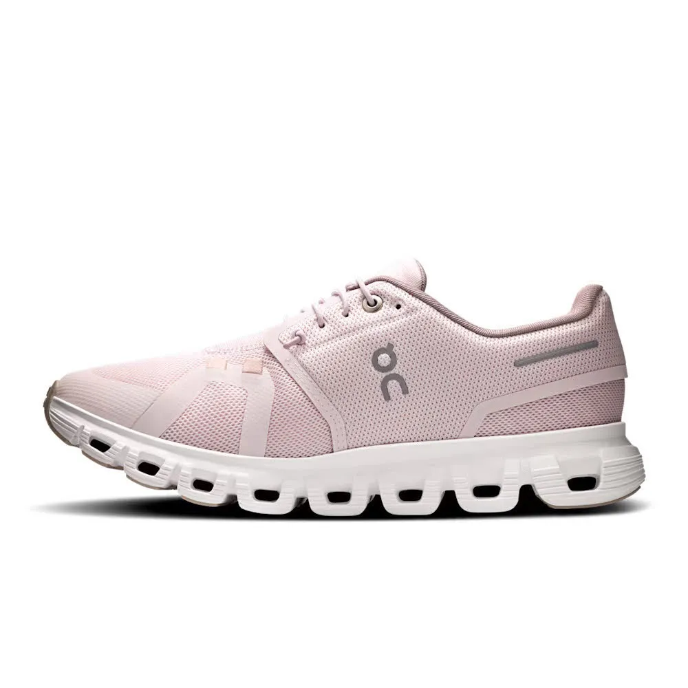 ON Cloud 6 Damen Freizeitschuhe Sneaker rosa