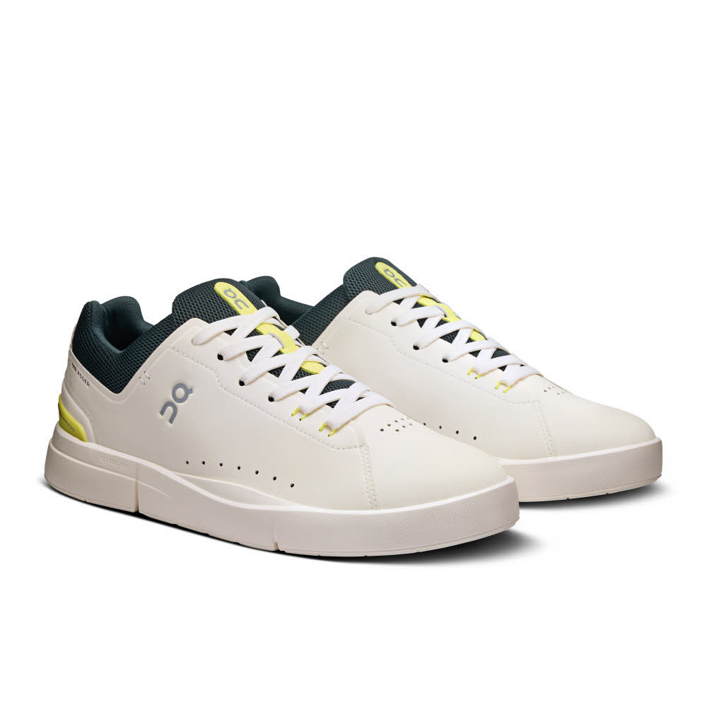 ON THE ROGER Advantage Sneaker Freizeitschuh Herren weiß dunkelgrün