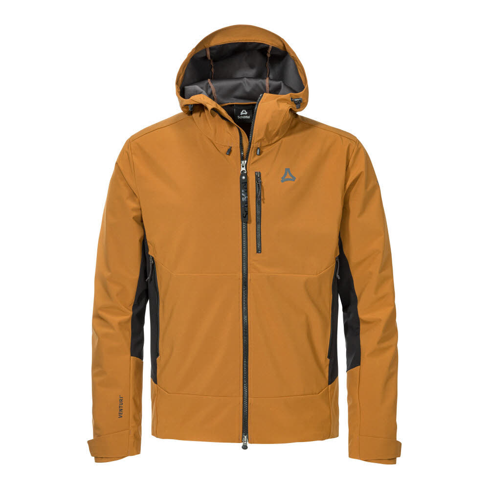 Schöffel Softshell Jk Style Milagle MNS Herren Softshelljacke caramel