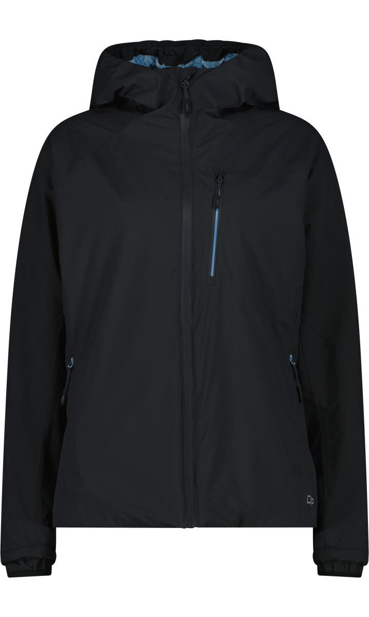 CMP WOMAN JACKET FIX HOOD Damen Winterjacke Kapuzenjacke antracite