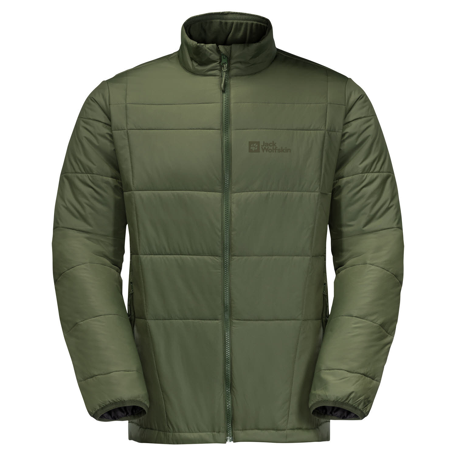 Jack Wolfskin BERGLAND INS JKT M Herren Funktionsjacke Daunenjacke grün