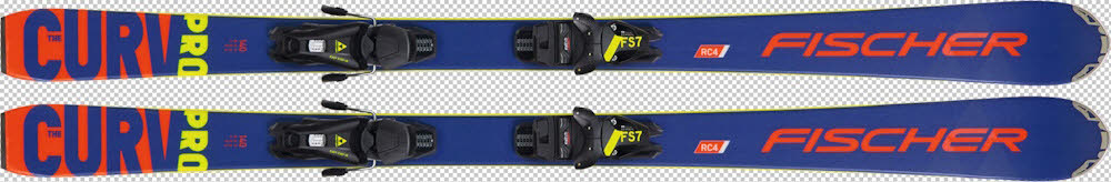 Fischer The Curv Pro Jrs Jungen 22/23  Racing Ski Fortgeschrittener blau