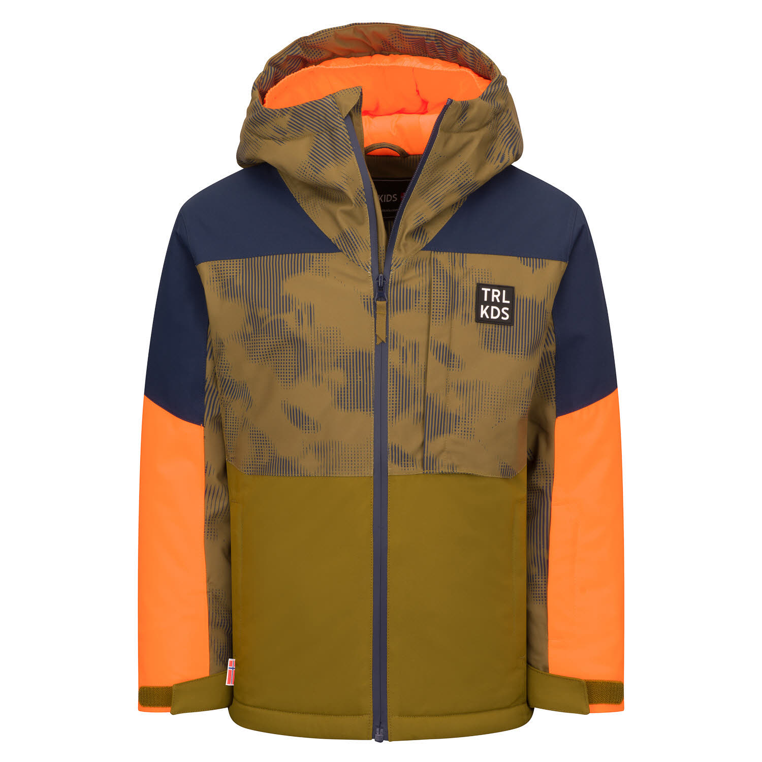 Trollkids Lifjell Jacket XT Kinder Skijacke Winterjacke orange