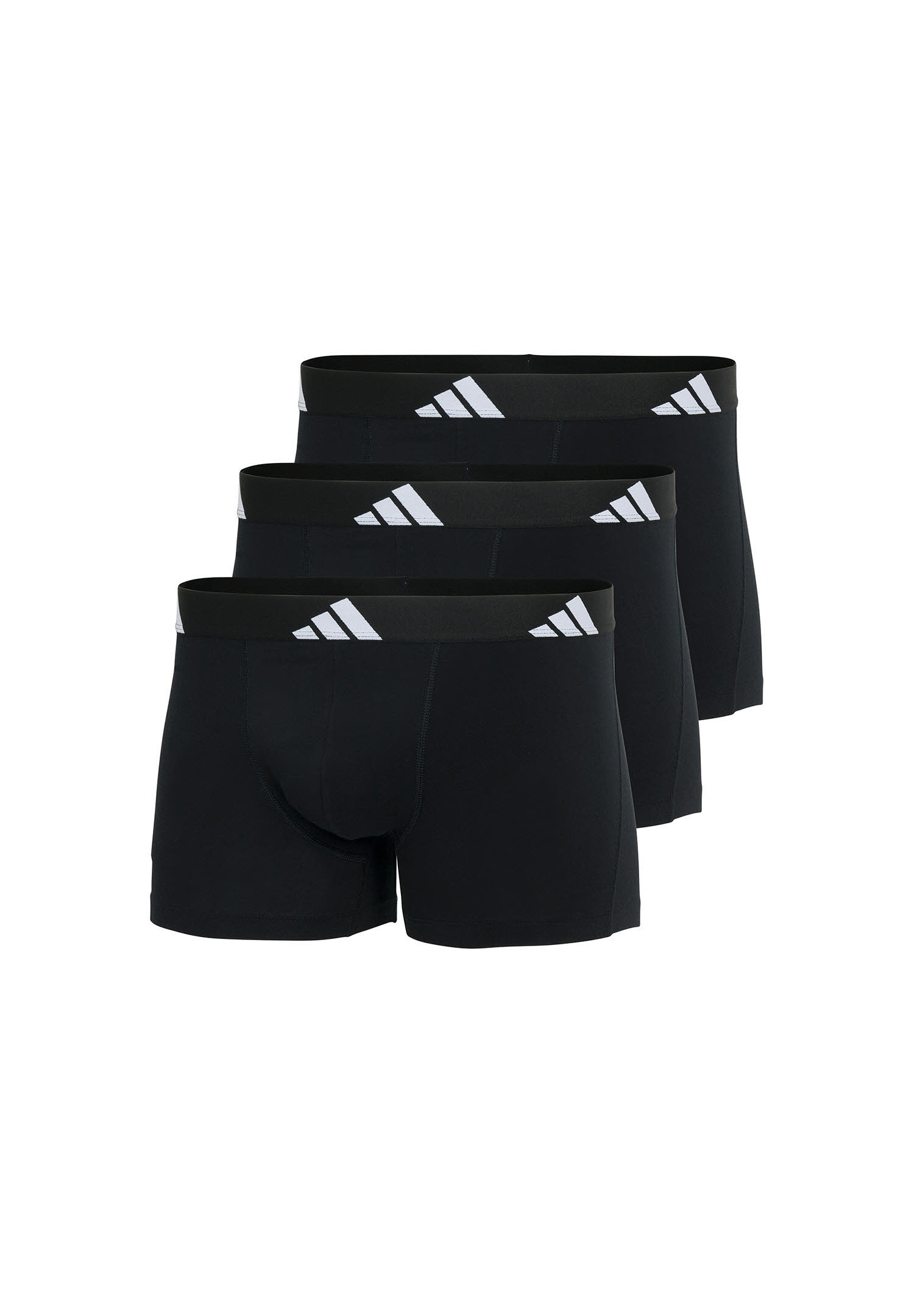 adidas Herren Trunk 3er Set schwarz