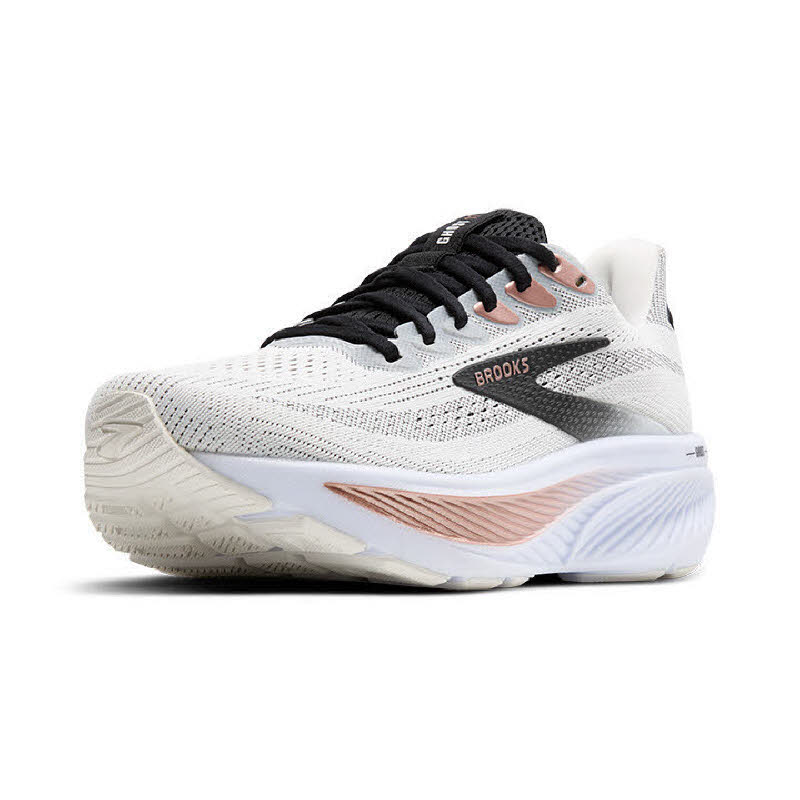 Brooks Ghost 17 Damen Laufschuhe Joggingschuhe white/black/rose gold
