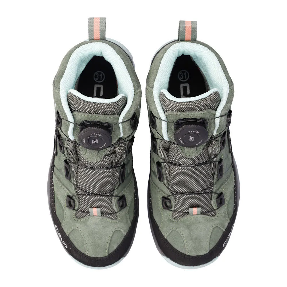 CMP KIDS KIRUNA MID FITGO WP Kinder Wanderschuhe Mid musk/jade