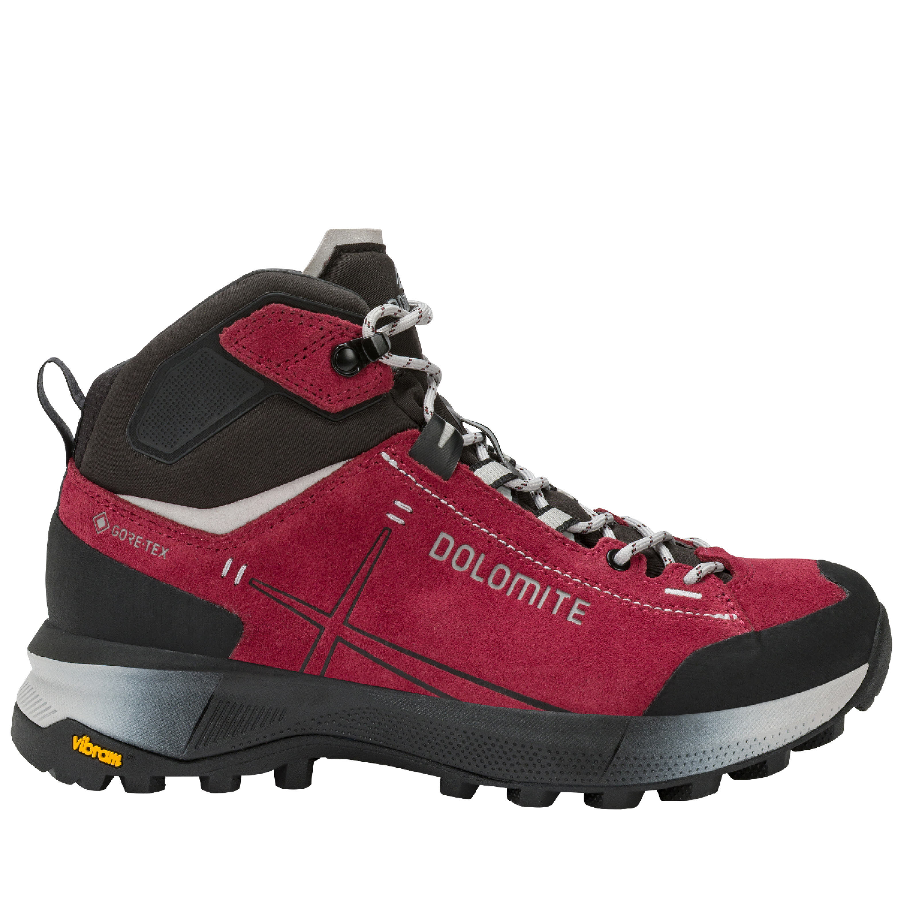 Dolomite Vernale Hike Mid GTX Damen Wanderschuhe Trekkingschuhe rot