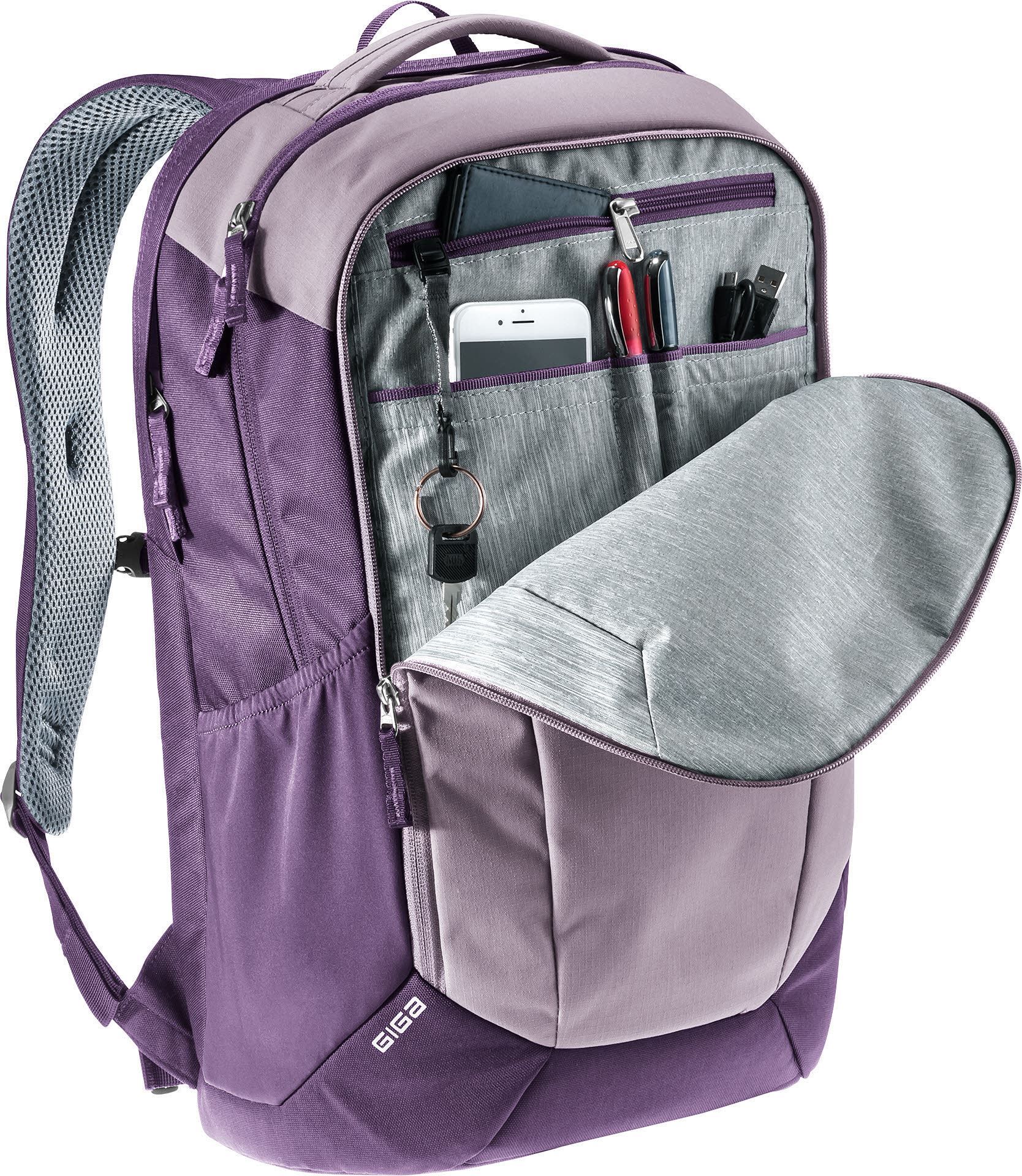 Deuter Giga Lifestyle Rucksack Freizeitrucksack lila