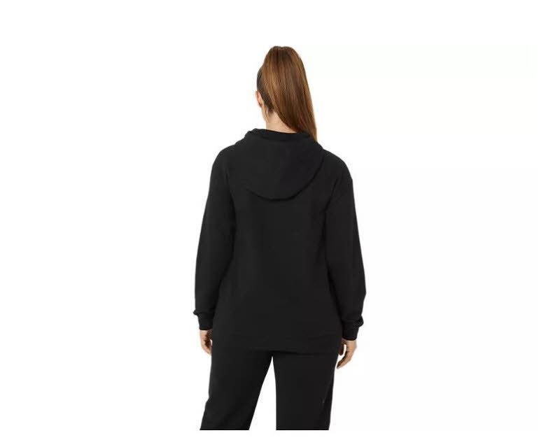 ASICS LOGO OTH HOODIE Damen Kapuenpullover Trainingspullover schwarz