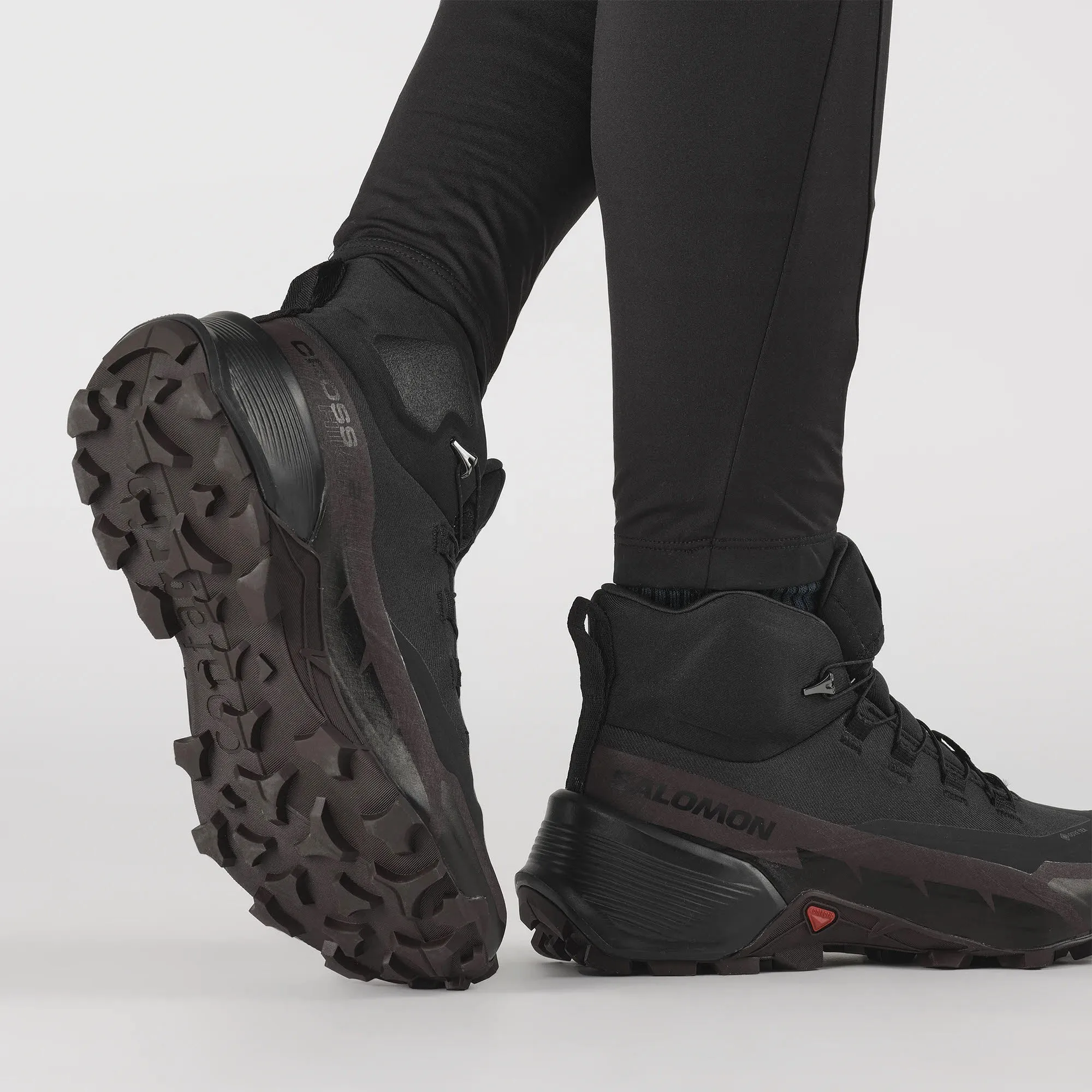 Salomon Cross Hike 2 Mid Gore-Tex Damen Trekkingschuhe High Wanderschuhe schwarz