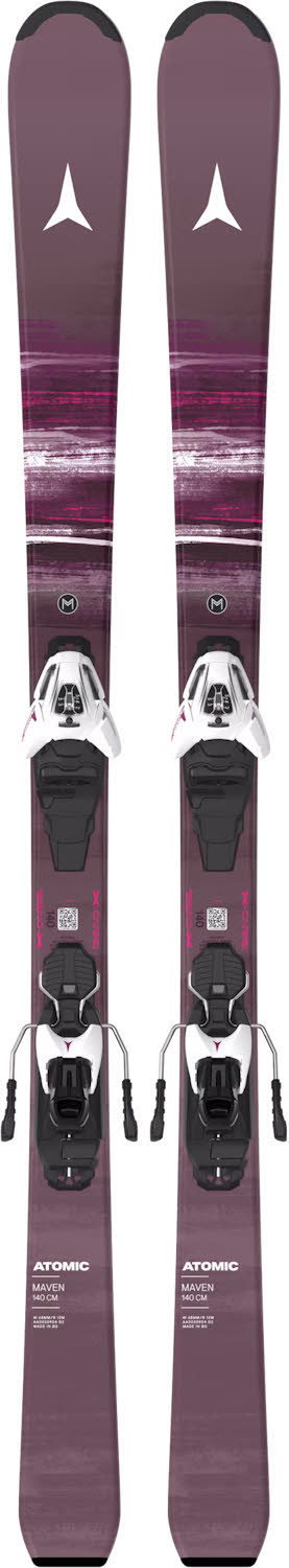 Atomic MAVEN J 130-150 + L 6 GW Mädchen Ski Einsteiger 26/27 iron ore