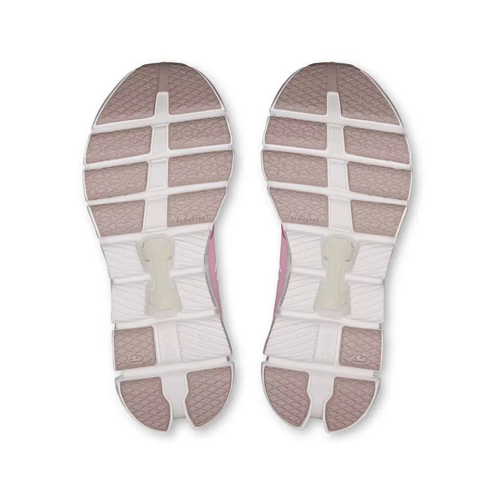 ON Cloud X 4 Damen Freizeitschuhe Sneaker rosa
