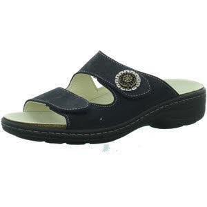 Beq-Pantl-Wörishf-30 Hausschuh Damen dunkelblau