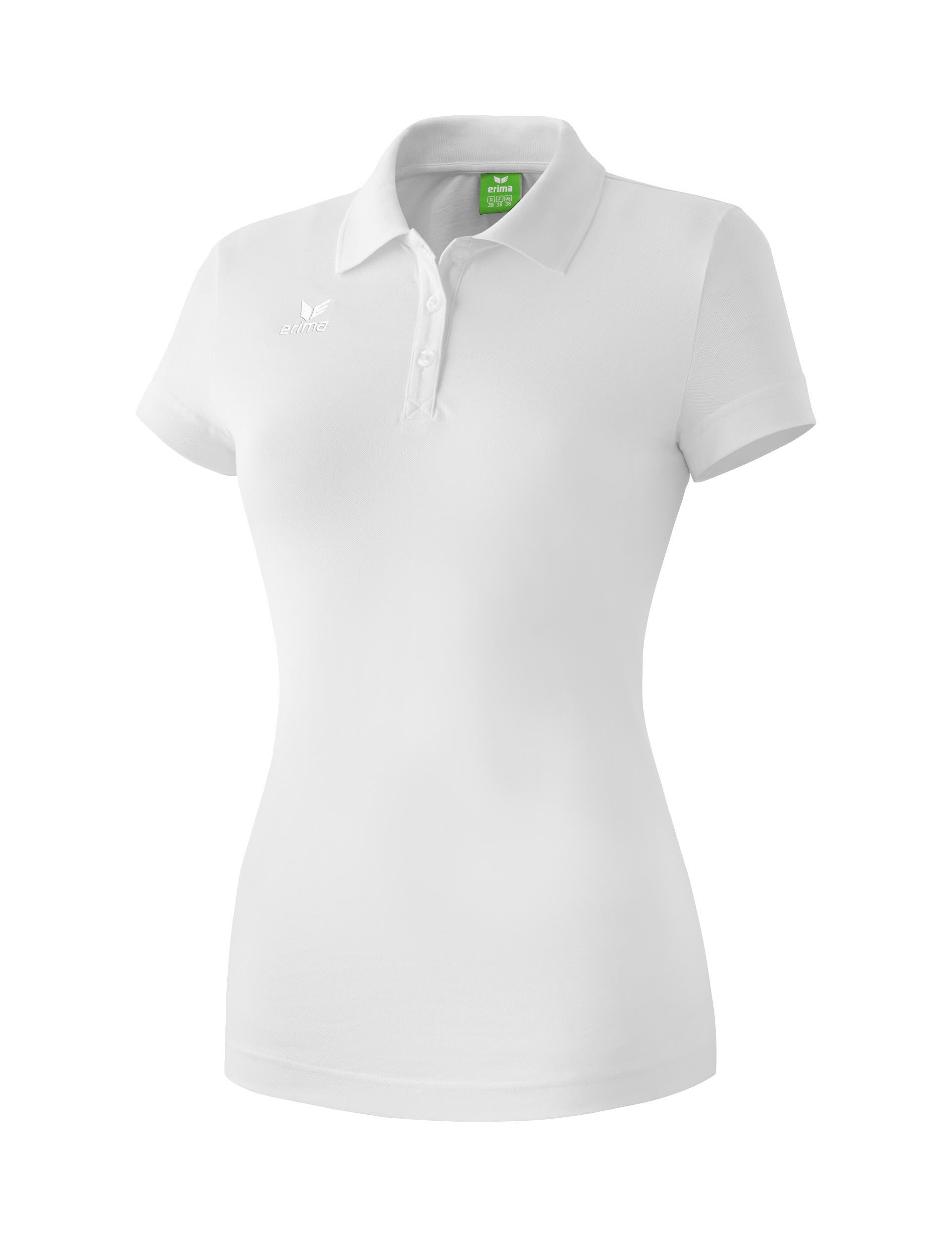 Erima Teamsport Poloshirt Damen Polohemd Sporthemd weiß