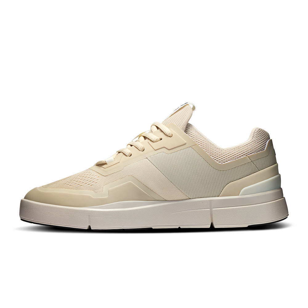 ON THE ROGER SPIN Damen Sneaker Low sportlich Freizeitschuhe sand/ivory