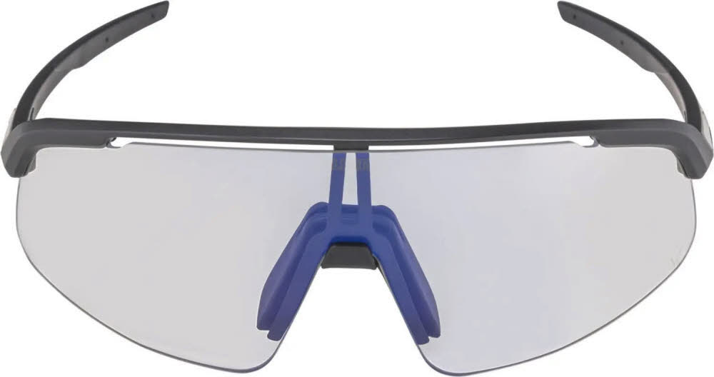 Alpina TURBO PRO S V Unisex Sportbrille Radsportbrille Sonnenbrille black matt