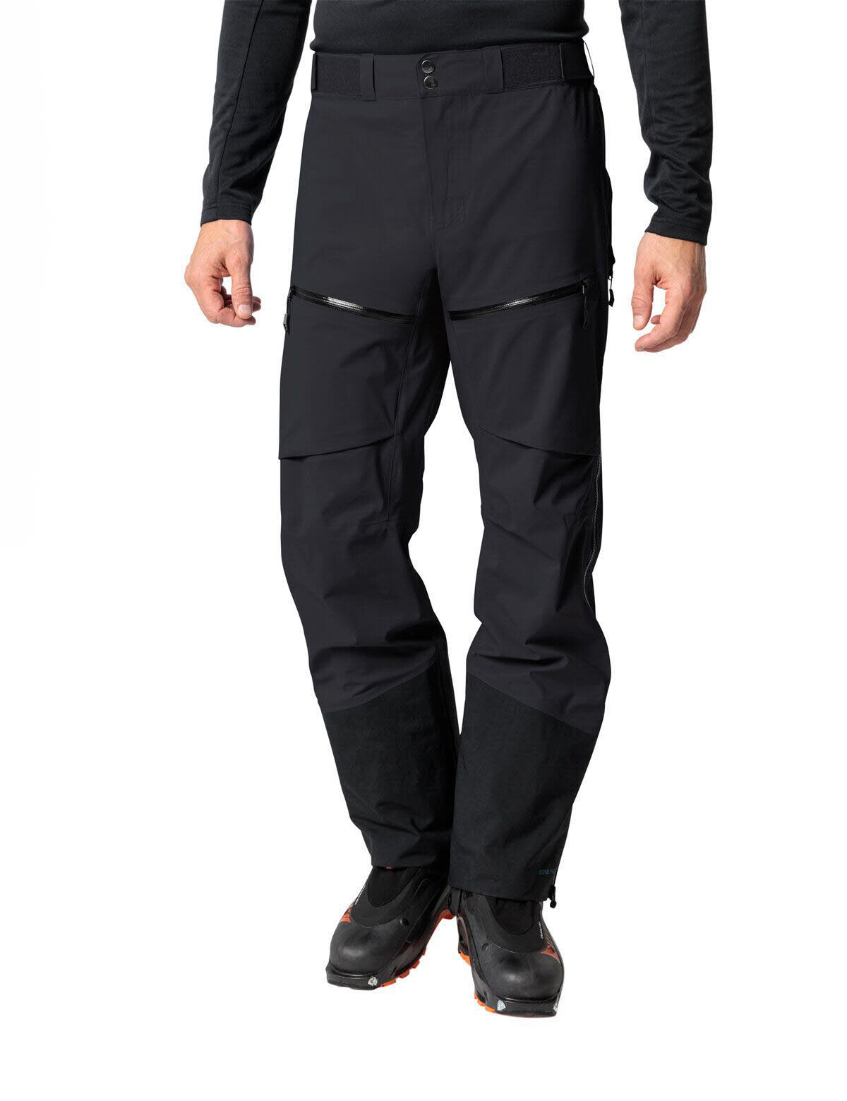 Vaude Monviso 3-Lagen Skitourenhose Trekkinghose Wanderhose Herren schwarz