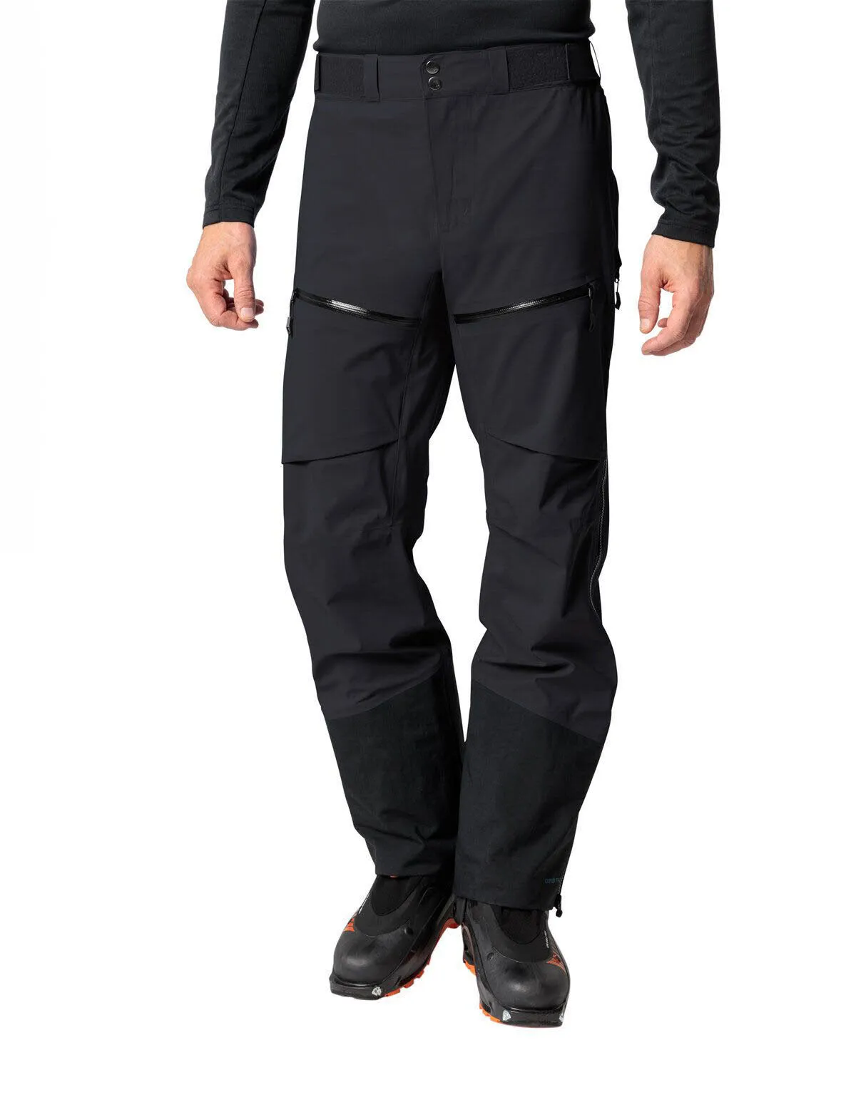 Vaude Monviso 3-Lagen Skitourenhose Trekkinghose Wanderhose Herren schwarz
