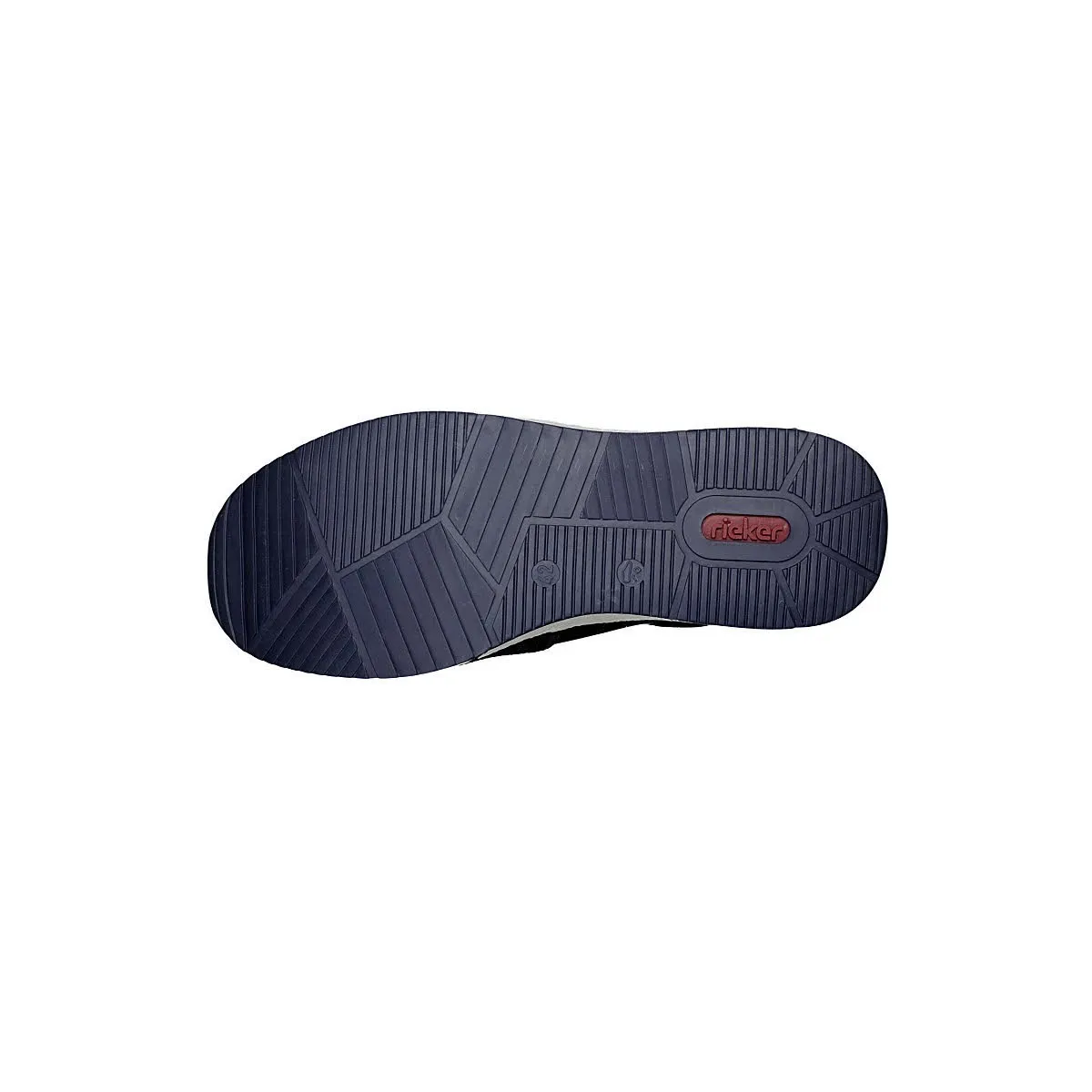 Rieker FSK Herren Halbschuhe Slipper Sneaker modisch Freizeit blau NEU