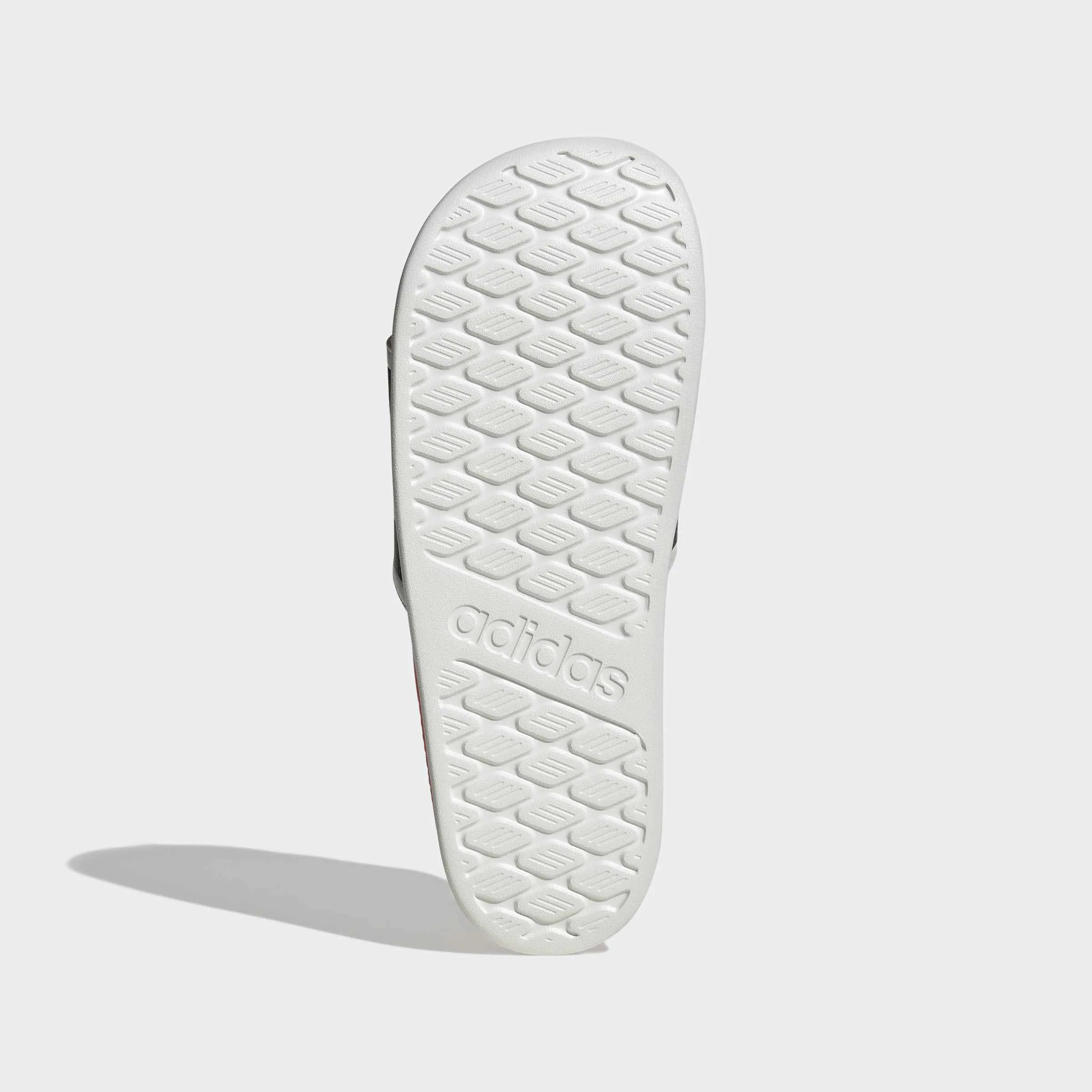 adidas ADILETTE COMFORT 2.0 Unisex Badelatschen weiß/rot/schwarz