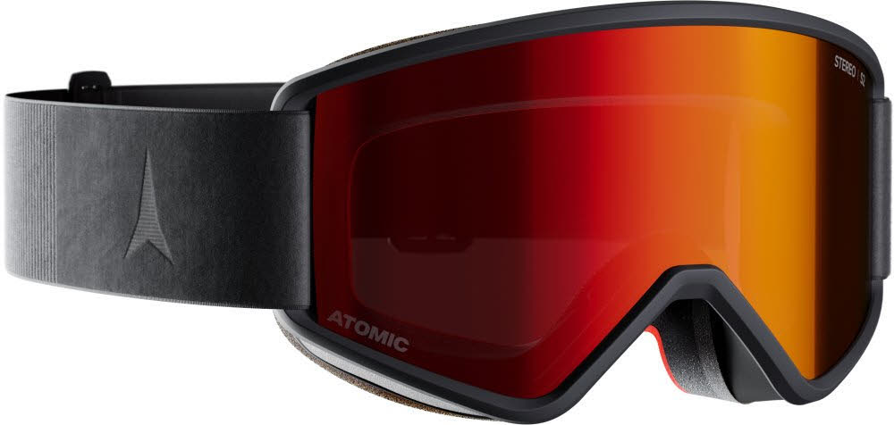Atomic SAVOR M STEREO Unisex Skibrille Snowboardbrille schwarz