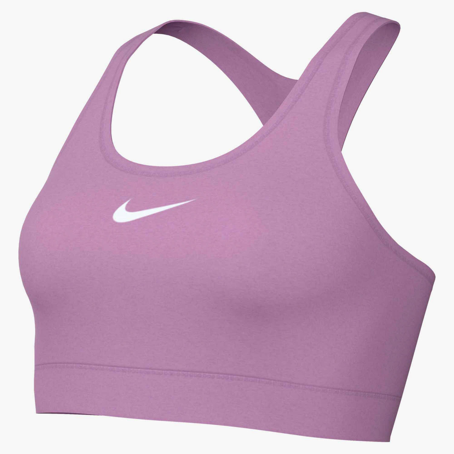 NIKE DRI-FIT SWOOSH WOMEN"S Damen Sport-BH Bra magenta