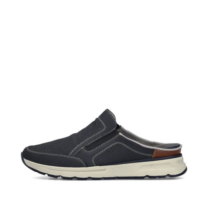 Rieker Herren Slipper dunkelblau