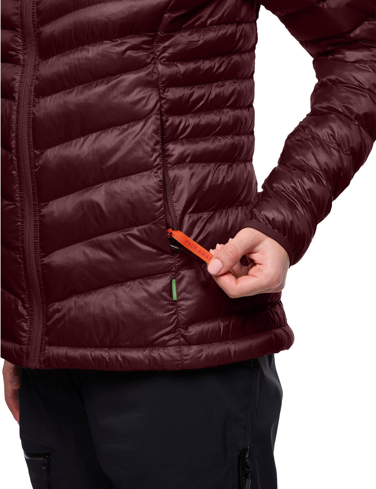 Vaude Batura Damen Kapuzenjacke Thermojacke Winterjacke dark oak