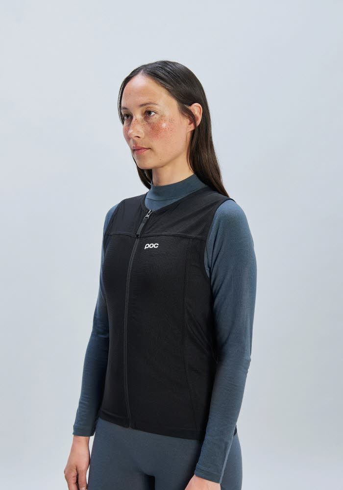 POC W's VPD Air Vest Damen Rückenprotektor uranium black