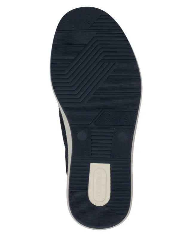 Rieker Herren Halbschuhe Schnürschuhe dunkelblau