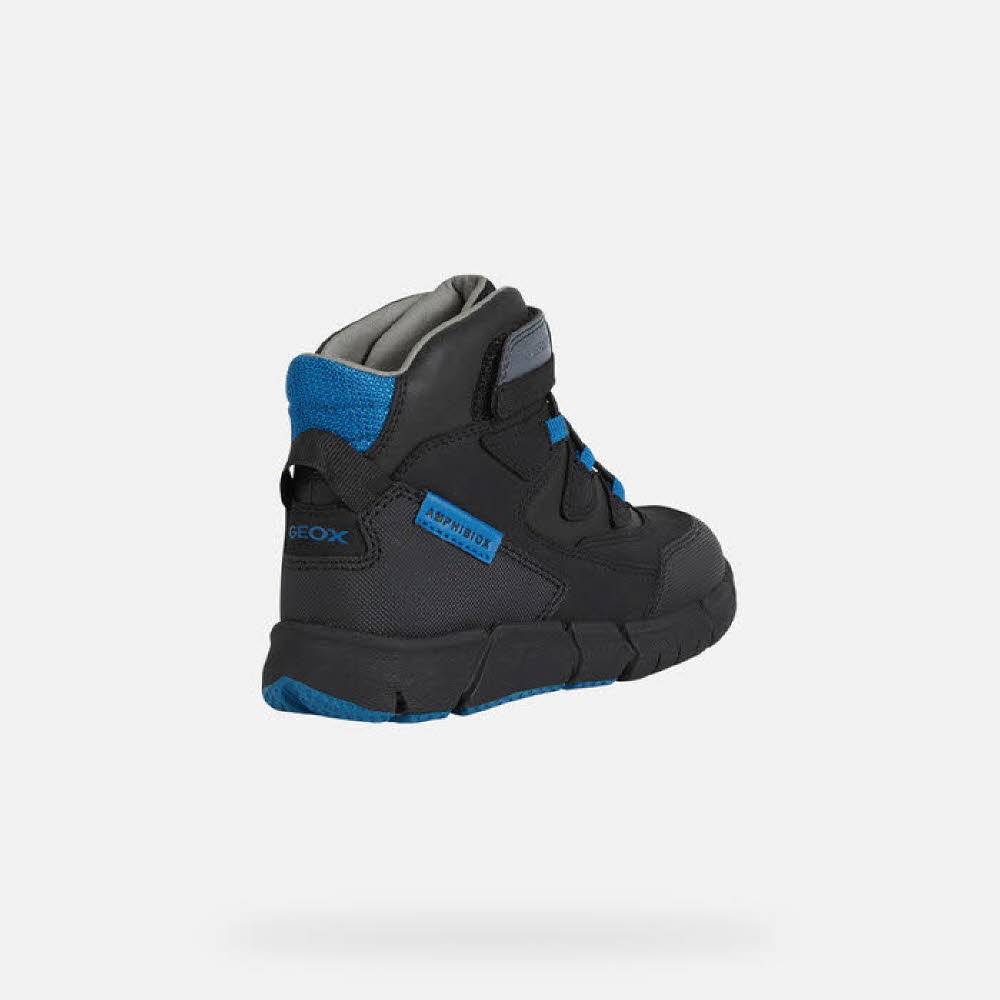 Geox Flexyper Jungen Outdoorschuhe Schwarz