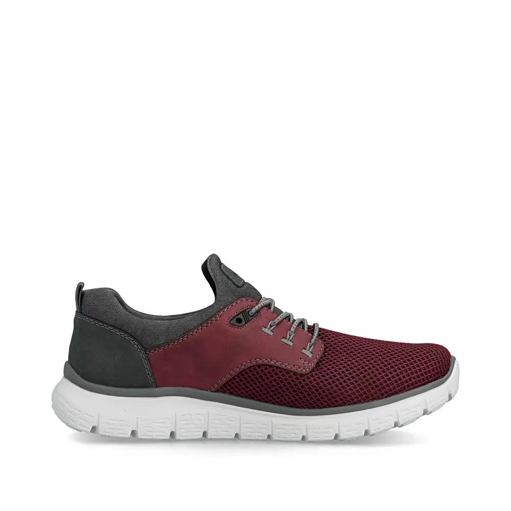 Rieker Herren Slipper rot