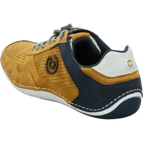 bUGATTI Lace-up Schnürrschuh Herren gelb